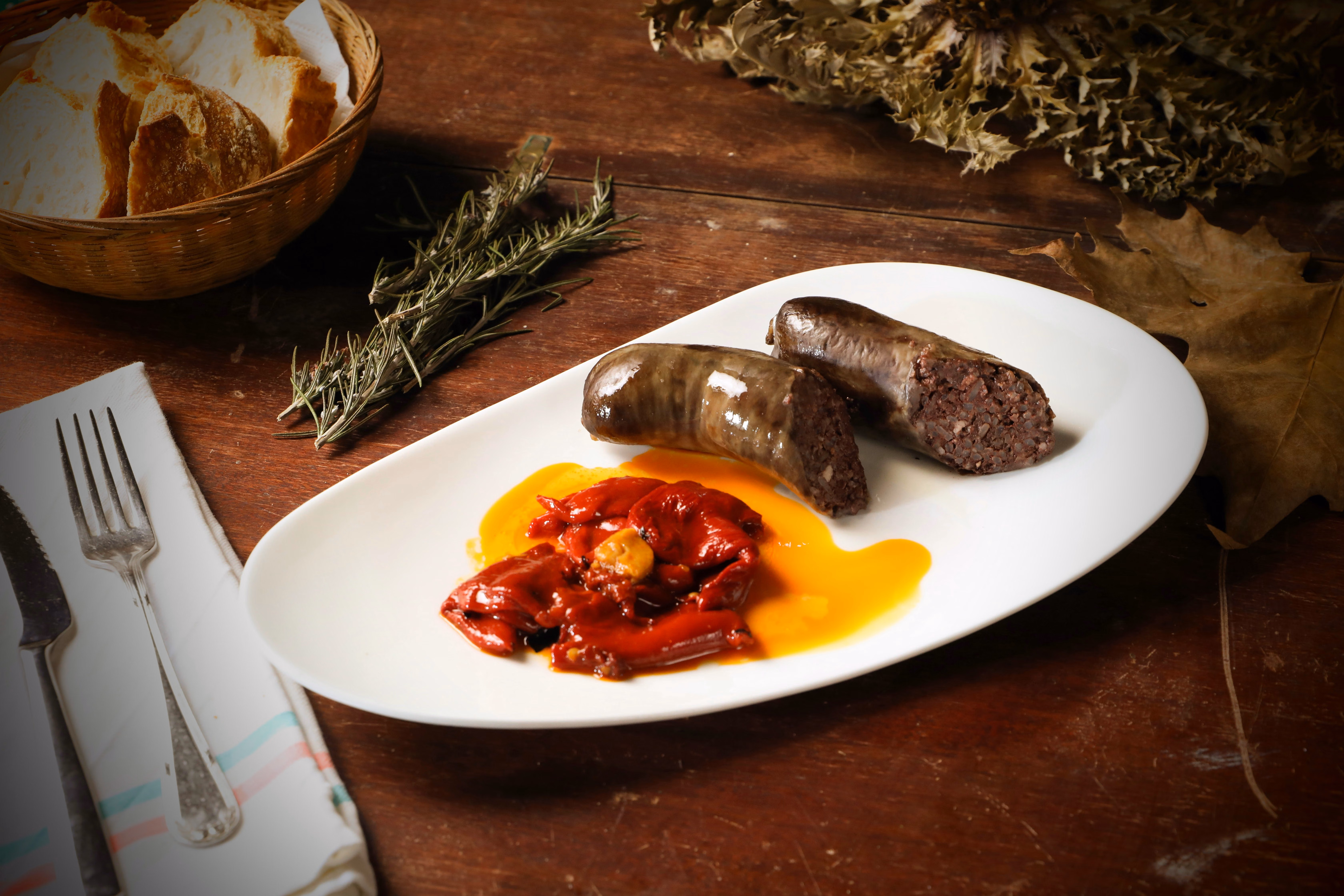 Morcilla a la parrilla